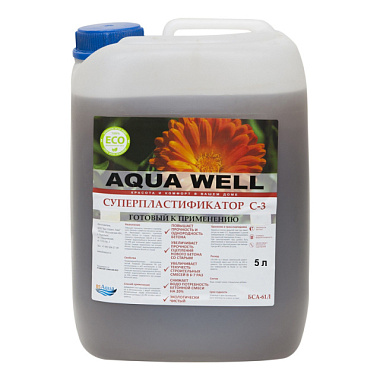 Суперпластификатор БСА-61 добавка для бетона раствора 5 л