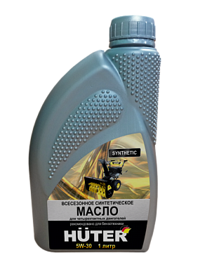 Масло Huter моторное синтетическое 5W-30 для четырехтактных двигат1л 73/8/1/2