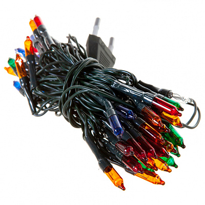 Гирлянда Snowhouse 50 разноцветных минилампочек 2 режима мигания ES00050/2F