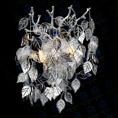 Бра Росток 33022/2W S CR хром/хрусталь 2*9W G9 h400 SDA23 988367092