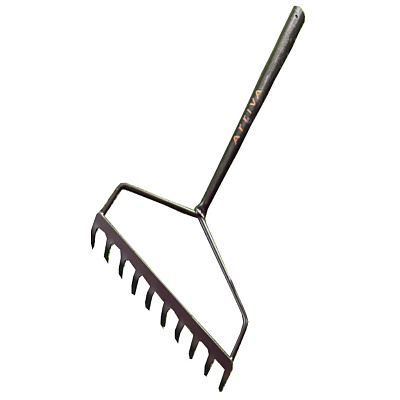 Грабли Arriva с увеличенным захватом цельнометаллические 10 зубов 11111