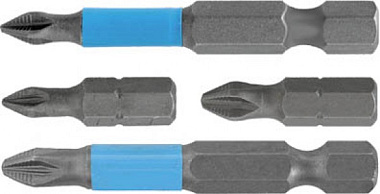 Биты Fit WP Профи сталь S2 с насечкой 50 мм PH2 10 шт 57577