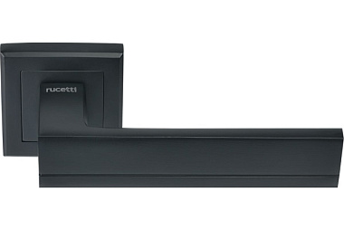 Ручка дверная Rucetti RAP 22-S BL квадратная черный
