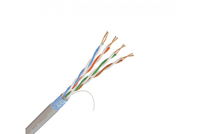 Кабель Витая пара FTP 4 пары AWG 24 кат. 5e экран внутрен. Cu Standart FTP 4*2*0.5 5e In/Cu 1693107