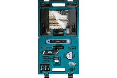Набор насадок Makita 104 шт св.по мет./бет./дер./биты/магн. держ.кейс d-31778