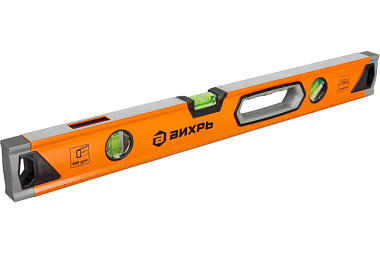 Уровень Вихрь алюминиевый магнитный фрезерованный 600 мм 3 глазка 73/11/4/18