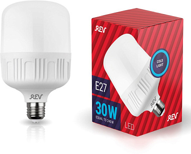 Лампа светодиодная Rev колокол T100 30Вт E27 6500K 2400Лм 32417 1