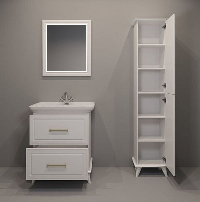 Пенал-шкаф Eva Gold Michael 40 универсальный белый