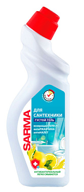 Гель Сарма для сантехники Лимон 750 мл