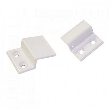 Крепления для москитной сетки металлическое белое (4 шт) У1-0449