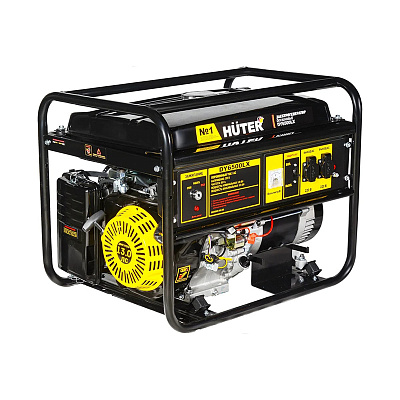 Электрогенератор Huter DY6500LX электростартер 64/1/7