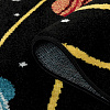 Ковер Color 0,8*1,5 м прямоугольник H551A BLACK/YELLOW