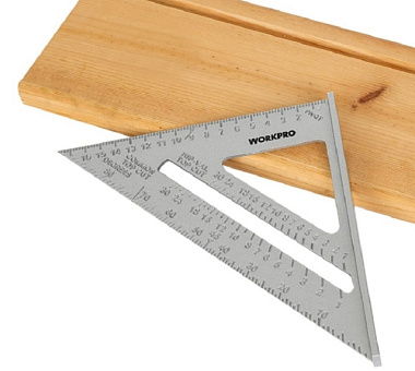 Угольник Свенсона Workpro алюминиевый 180 мм WP264011
