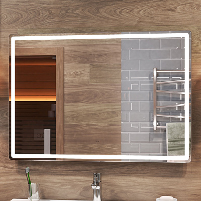 Зеркало LED Vigo Geometry Comfort 1000 на взмах