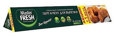 Пергамент Master Fresh для выпечки короб треугольный силик. 38 см 5 м