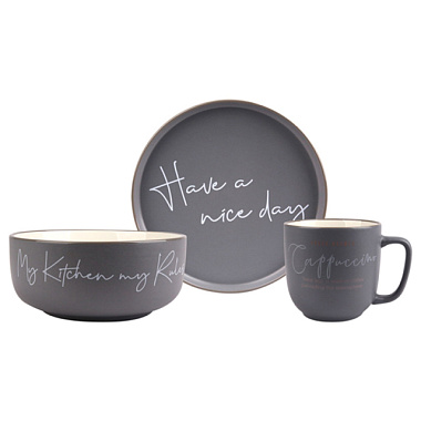 Набор посуды Regent Porcellana 3 предмета 83-301