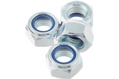 Гайка Tech-Krep оцинкованная самоконтрящаяся DIN985 М12 пакет 4 шт 112252