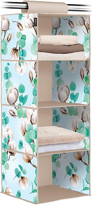 Кофр подвесной Ника Haushalt cotton flowers HBS1/CF***