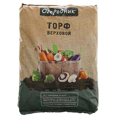 Торф Огородник верховой 9 л Of000080693