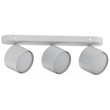 Светильник Feron накладной поворотный спот под лампу 3*GX53 белый/алюминий 300*80*92 ML213 41478