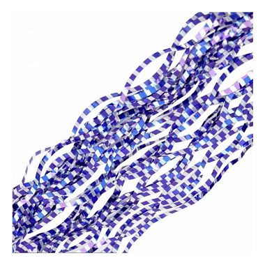 Дождик новогодний Феникс-Презент Кудри синий с серебром 9*100 см 86087