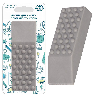 Ластик Мультидом для чистки поверхности утюга 7*2,5*1 см VL87-100