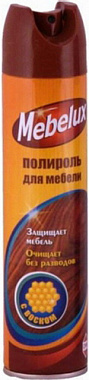Полироль для мебели Mebelux Арнест с воском 300 см3