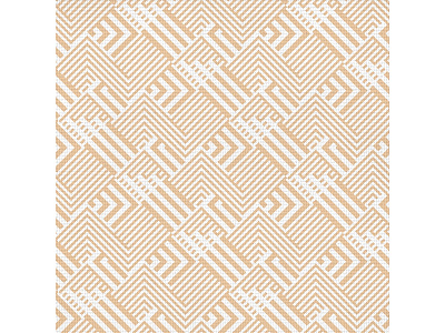 Коврик Вилина напольный из вспененного ПВХ Геометрия бежевая 0,65*12 м 7107-geometry-beige