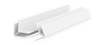 Угол Идеал Санни наружный для панелей 8 мм 3,0 м Белый/001 П8-Ун 001-G/БЕЛ Г