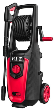Мойка P.I.T. PHP170-C1 2,2кВт 170бар 450 л/час шланг 8 м на катушке бачок д/пены