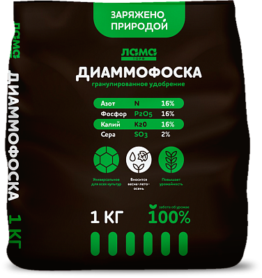 Удобрение Лама Торф Диаммофоска 1 кг 001-YD-ND-003467-1