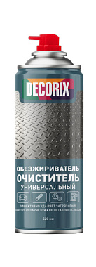 Аэрозоль Decorix обезжириватель-очиститель универсальный 520 мл 0109-02 DX