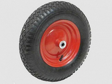 Колесо для тачки Variant 12110 камерное 4.80/4.00-8, с подшипником 20 мм, обод металл