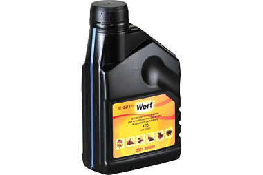 Масло Wert 4TD SAE 10W40 для 4-х тактных двигателей полусинтетика 0,6 л 2001.000800