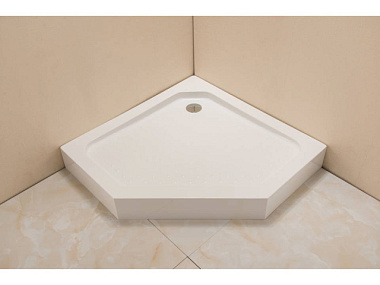 Поддон душевой Eva Gold ABS12 трапеция акриловый 90*90*15 см к JY028