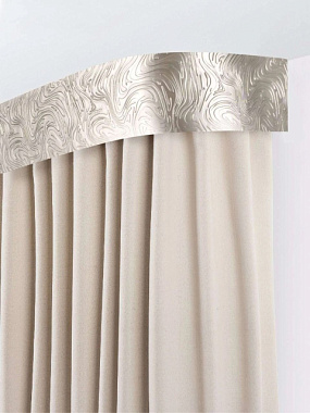 Бленда Legrand Глэдис для карниза титан 7 см*30 м