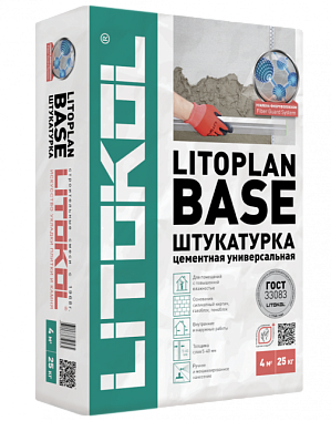 Смесь Litokol Litoplan Base штукатурная 25 кг