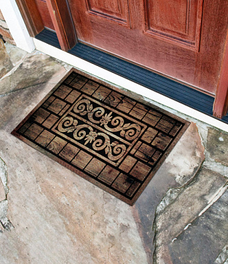 Коврик Joy Home придверный флок 45*75 см HCS-04