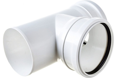 Тройник бесшумный Политэк ПП 110*110 мм 87 град 200111187