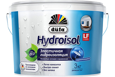 Гидроизоляция Dufa Hydroisol эластичная 3 кг Н0000005099