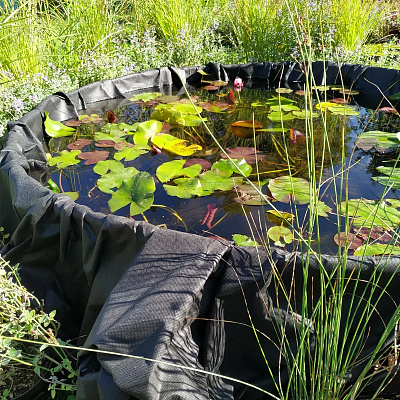 Агротекс Гео 120 УФ нетканый материал для ландшафтных работ 0,8*200 м 