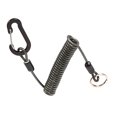 Шнур Workpro страховочный с карабином и кольцом WP439010