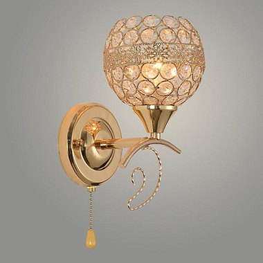 Бра Росток XA1600/1W FGD золото 1*60W E27 d155 h250 HN25 988391439