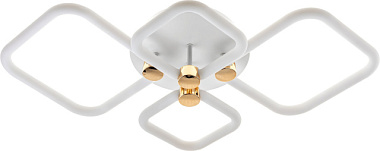 Люстра Ritter Ottimo ДУ LED диммер бел/зол 720*425*130 мм 102Вт 2700К-6400К 46м² 51616 7