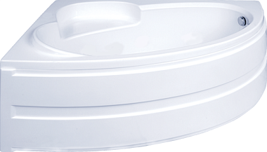 Ванна Bas Sagra акриловая на раме левая без панели 160*100 см 21060