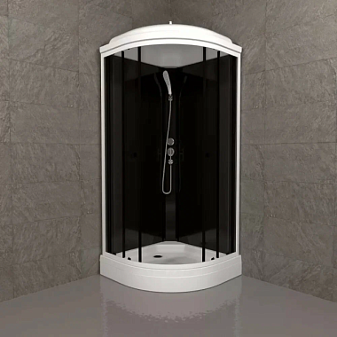 Душевая кабина Тритон Нова 88*88 см А 7 мест сифон D50 мм