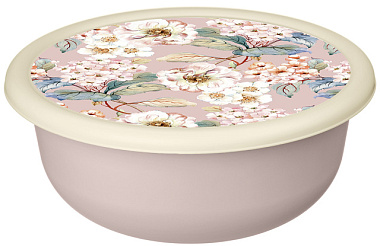 Миска Idiland Modena с крышкой с декором бежевый 3,2 л 221160327/06