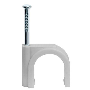 Скоба Navigator крепежная круглая d4 с гвоздем NCR-04-50 уп 50 шт 71065 155793