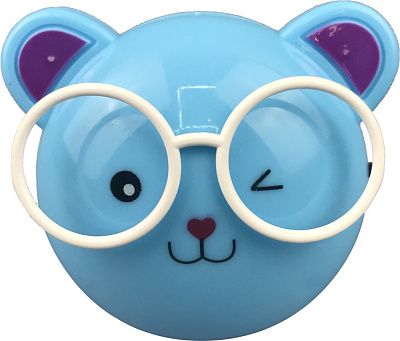 Светильник-ночник Camelion Медведи очкарики NL-242 0.5W 220V пластик выкл 80*75*80 мм 702705