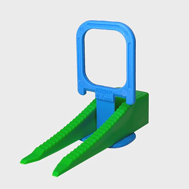 Система Выравнивания Плитки Decor Зажим Квадрат 0,7 мм пакет 100 шт 449-3100